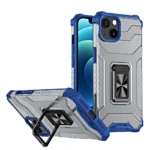 Crystal Ring Case Kickstand Tough Rugged Cover For Blue iPhone 12 Mini Tok