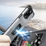 Crystal Ring Case Kickstand Tough Rugged Cover For Green iPhone 13 Pro Max Tok