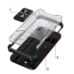 Crystal Ring Case Kickstand Tough Rugged Cover For Pro Blue iPhone 11 Pro Tok