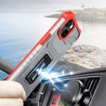 Crystal Ring Case Kickstand Tough Rugged Cover For Red iPhone 12 Mini Tok