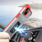 Crystal Ring Case Kickstand Tough Rugged Cover For Red iPhone 12 Mini Tok