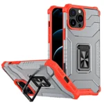 Crystal Ring Case Kickstand Tough Rugged Cover For Red iPhone 12 Pro Max Tok