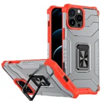 Crystal Ring Case Kickstand Tough Rugged Red iPhone 12 Pro Tok