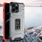 Crystal Ring Case Kickstand Tough Rugged Red iPhone 12 Pro Tok
