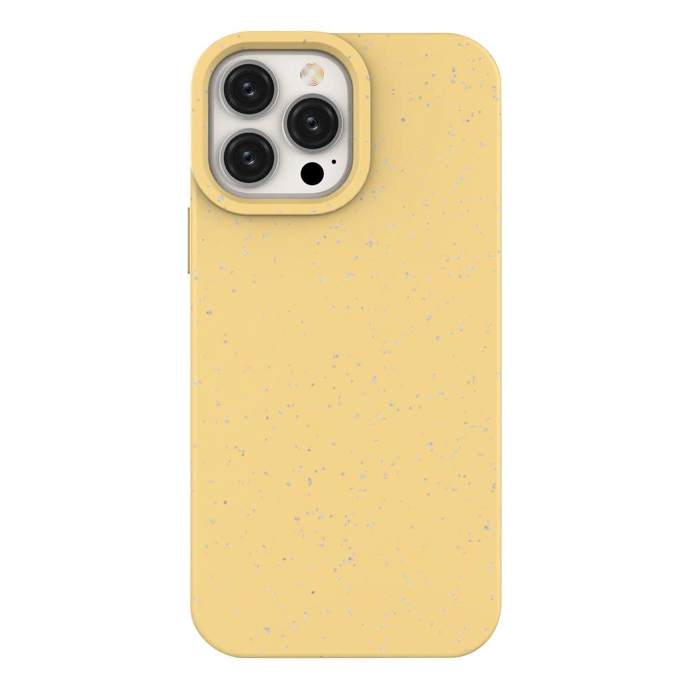 Eco Case Case For Silicone Cover Phone Cover Yellow iPhone 13 Pro Max Tok