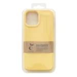 Eco Silicone Cover Phone Cover Yellow iPhone 12 Pro Tok
