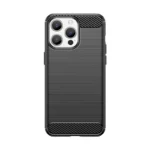 Flexible Carbon Pattern Case For Carbon Case - Black iPhone 15 Pro Max Tok