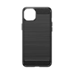 Flexible Carbon Pattern Case For Plus Carbon Case - Blue iPhone 15 Plus Tok