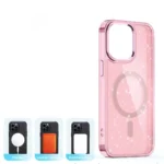 Glitter Case MagSafe Pink With Glitter iPhone 16 Pro Tok