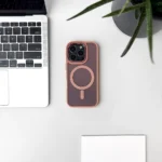 Glitter Case MagSafe Pink With Glitter iPhone 16 Pro Tok