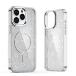 Glitter Case MagSafe White With Glitter iPhone 16 Plus Tok