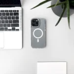 Glitter Case MagSafe White With Glitter iPhone 16 Plus Tok