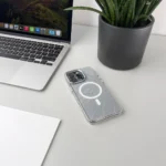 Glitter Case MagSafe White With Glitter iPhone 16 Pro Max Tok