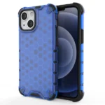 Honeycomb Case Armor Cover With Tpu Bumper For Blue iPhone 13 Mini Tok