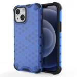 Honeycomb Case Armor Cover With Tpu Bumper For Blue iPhone 13 Mini Tok
