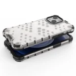 Honeycomb Case Armor Cover With Tpu Bumper For Blue iPhone 13 Mini Tok