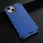 Honeycomb Case Armor Cover With Tpu Bumper For Blue iPhone 13 Mini Tok