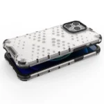 Honeycomb Case Armor Cover With Tpu Bumper For Blue iPhone 13 Pro Max Tok