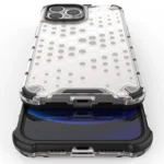 Honeycomb Case Armor Cover With Tpu Bumper For Blue iPhone 13 Pro Max Tok