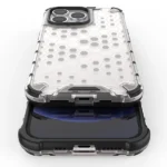 Honeycomb Case Armor Cover With Tpu Bumper For Blue iPhone 13 Pro Tok