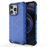 Honeycomb Case Armor Cover With Tpu Bumper For Blue iPhone 13 Pro Tok