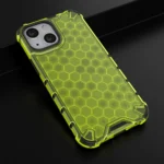 Honeycomb Case Armor Cover With Tpu Bumper For Green iPhone 13 Mini Tok