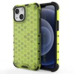Honeycomb Case Armor Cover With Tpu Bumper For Green iPhone 13 Mini Tok