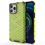 Honeycomb Case Armor Cover With Tpu Bumper For Green iPhone 13 Pro Max Tok