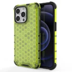 Honeycomb Case Armor Cover With Tpu Bumper For Green iPhone 13 Pro Tok