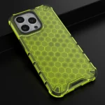 Honeycomb Case Armor Cover With Tpu Bumper For Green iPhone 13 Pro Tok