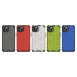 Honeycomb Case For Plus Armored Hybrid Cover Blue iPhone 14 Plus Tok