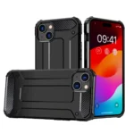 Hybrid Armor Case - Black iPhone 15 Tok