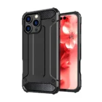 Hybrid Armor Case Black iPhone 16 Pro Tok