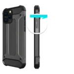 Hybrid Armor Case Tough Rugged Cover For Blue iPhone 13 Pro Max Tok