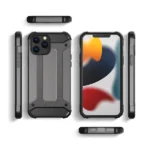 Hybrid Armor Case Tough Rugged Cover For Blue iPhone 13 Pro Tok