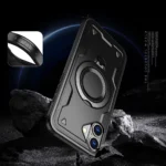Hybrid Armor Trendy Case With MagSafe Black iPhone 16 Plus Tok