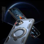 Hybrid Armor Trendy Case With MagSafe Blue iPhone 16 Plus Tok