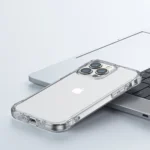 Joyroom Defender Series Case Cover For Armored Hook Cover Stand Clear (jr-14h1) iPhone 14 Tok
