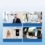 Joyroom Defender Series Case Cover For Armored Hook Cover Stand Clear (jr-14h1) iPhone 14 Tok
