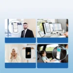 Joyroom Defender Series Case Cover For Armored Hook Cover Stand Clear (jr-14h4) iPhone 14 Pro Max Tok