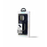 Joyroom Dual Hinge Case For Armored Case With A Stand And A Ring Holder Black iPhone 14 Pro Tok