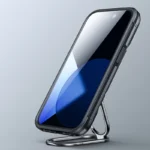 Joyroom Dual Hinge Case For Armored Case With A Stand And A Ring Holder Black iPhone 14 Tok