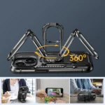 Joyroom Dual Hinge Case For Plus Armored Case With A Stand And A Ring Holder Black iPhone 14 Plus Tok