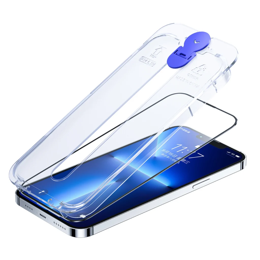Joyroom Knight Glass Plus With Mounting Kit Transparent (Jr-H11) iPhone 14 Plus