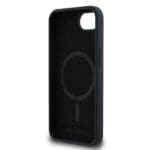 Karl Lagerfeld Liquid Silicone K&CH Heads MagSafe Black iPhone 16e Tok