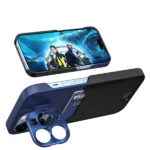 Leather Stand Case Case For Plus Cover Card Wallet With Stand Blue iPhone 14 Plus Tok