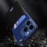 Leather Stand Case Case For Plus Cover Card Wallet With Stand Blue iPhone 14 Plus Tok