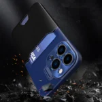 Leather Stand Case Case For Plus Cover Card Wallet With Stand Blue iPhone 14 Plus Tok