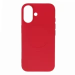 Liquid Silicone Case MagSafe Red iPhone 16 Tok