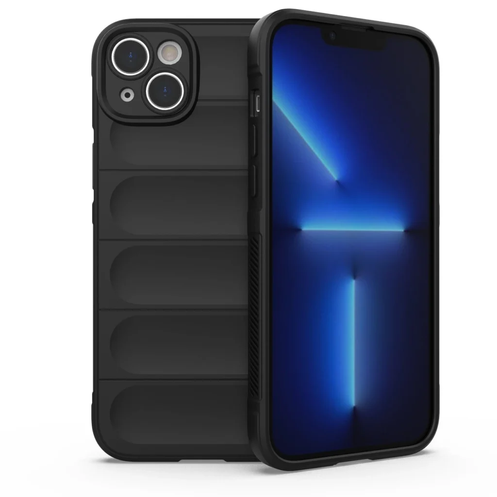 Magic Shield Case Case For Plus Flexible Armored Cover Black iPhone 14 Plus Tok